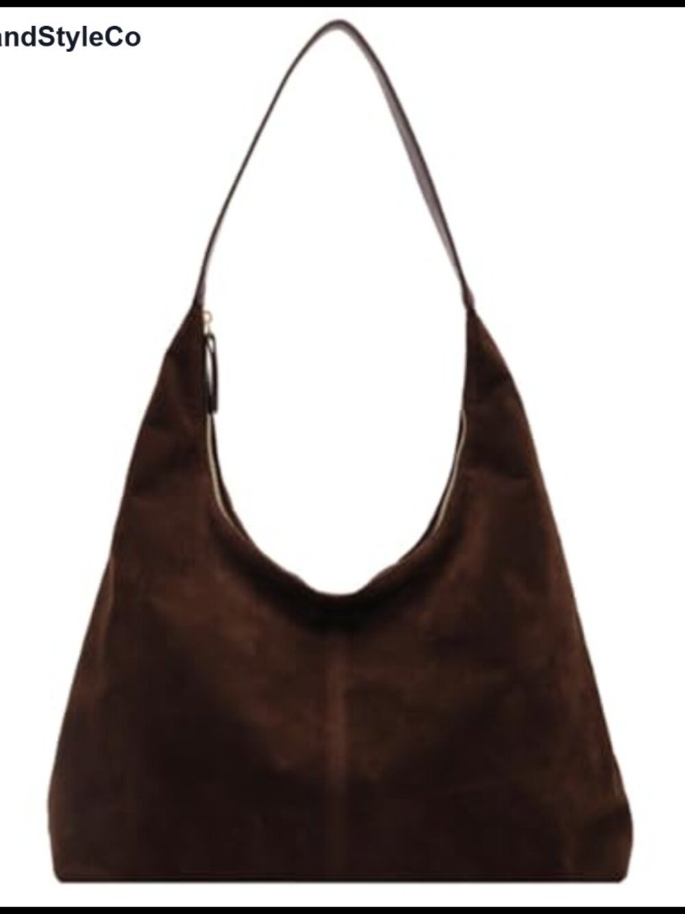 Faux Suede Shoulder Purse Bag Women Tote Hobo Handbag